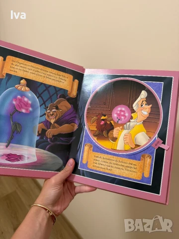 Книга красавицата и звярът интерактивна, снимка 3 - Детски книжки - 51129110
