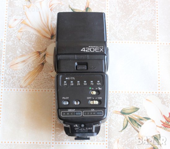 Canon Speedlite 420EX , снимка 3 - Светкавици, студийно осветление - 41039177