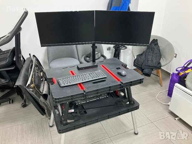 Комплект Lenovo – докинг станция + 2 монитора + безжични аксесоари, снимка 8 - Лаптоп аксесоари - 52801620