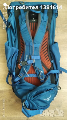 Osprey Kestrel 38 Loch Blue M/L, снимка 7 - Раници - 41904941