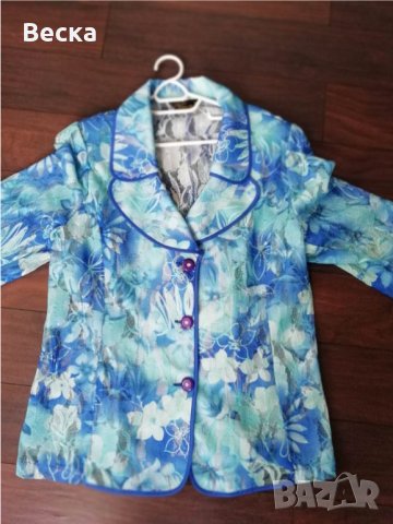 Дантелено сако голям размер, снимка 3 - Сака - 38824068