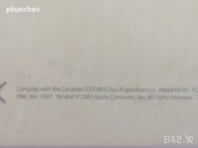 Клавиатура Apple A1016 Wireless Bluetooth Keyboard White w/ Number Pad EMC 1937, снимка 4 - Клавиатури и мишки - 42242081