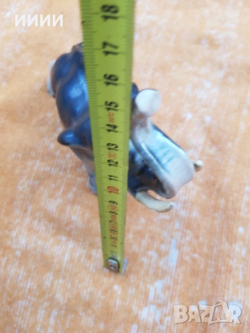 Порцеланова статуетка фигурка слон, снимка 4 - Антикварни и старинни предмети - 53685672