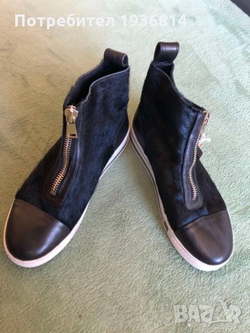 DIESEL боти естествен косъм #38-39, снимка 8 - Кецове - 34229561