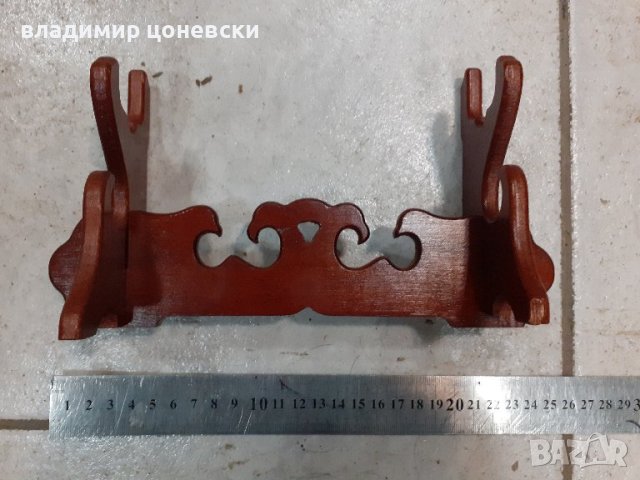 Стойка за  меч,нож,кинжал,сабя,пищов, снимка 3 - Колекции - 43059743