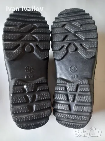 ЧИСТО НОВИ зимни гумени галоши с топла подплата, Номер 41/42 – 2 ЦВЯТА!, снимка 4 - Мъжки боти - 56021628