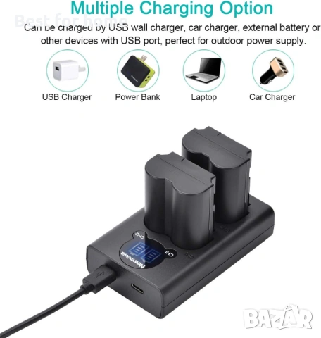 Newmowa NP-W235 резервна батерия, снимка 2 - Друга електроника - 53737198