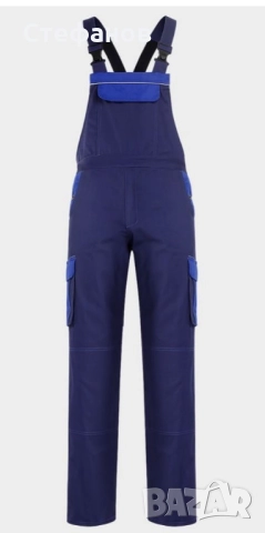 Работен,нов ,мъжки полугащеризон-тъмно син