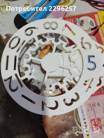 часовник, снимка 2 - Стенни часовници - 47490071