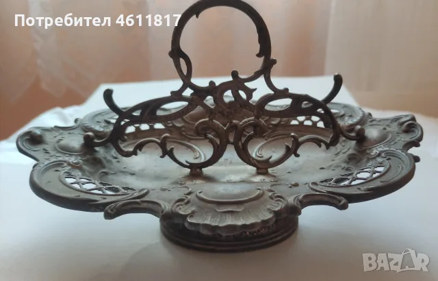 Стар лъжичник WMF, снимка 3 - Антикварни и старинни предмети - 56168356
