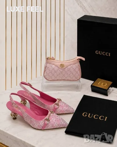 Gucci ⚜️Дамски Сандали , снимка 5 - Сандали - 55801364