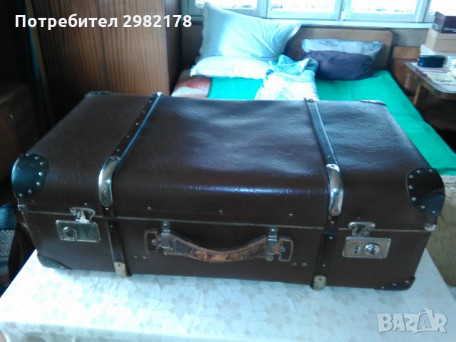 Старинен куфар, снимка 3 - Куфари - 34348998
