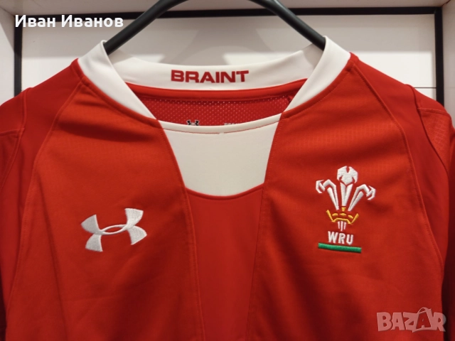 Оригинална ръгби фланелка на Уелс - under armour, снимка 10 - Други спортове - 51706518