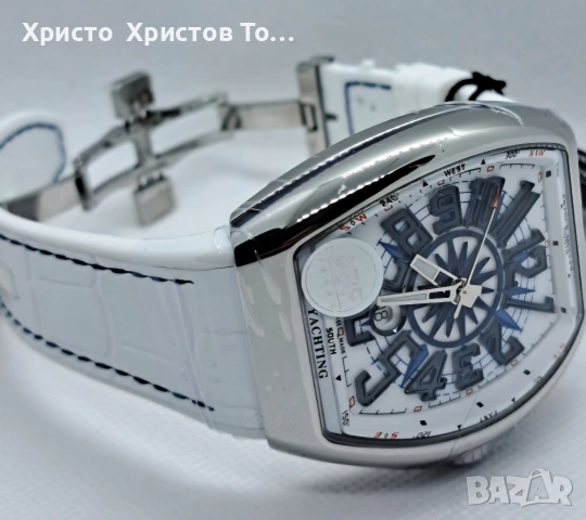 Cloning!!! Мъжки механичен часовник Franck Muller Vanguard Yachting , снимка 3 - Мъжки - 53662220