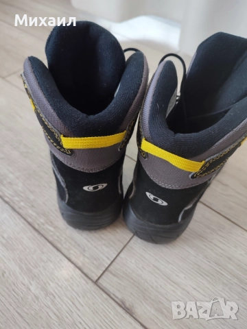 Високи детски обувки Salamon.Номер-34.Goretex не пропускат вода, снимка 5 - Детски боти и ботуши - 52348520