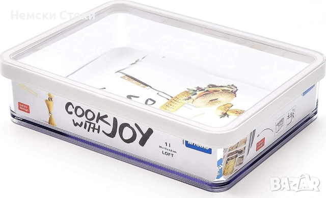 Комплект кутии за съхранение 5 броя Rotho, Швейцария, снимка 2 - Кутии за храна - 53685676