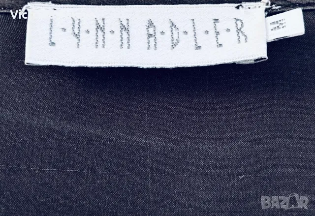 Дизайнерска рокля LYNN ADLER Франция 100% коприна, снимка 2 - Рокли - 47675520