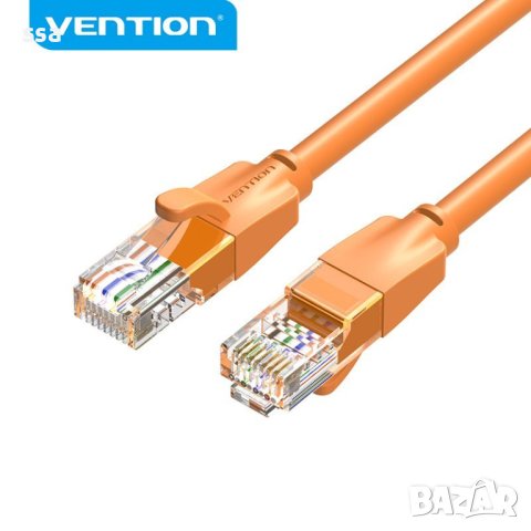 Vention Кабел LAN UTP Cat.6 Patch Cable - 1M Orange - IBEOF, снимка 1 - Кабели и адаптери - 44231010