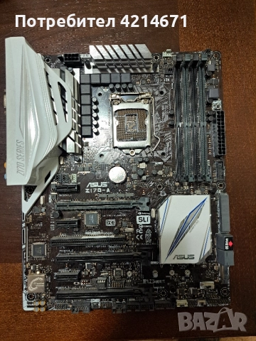 Дънна платка Asus Z170-A, снимка 3 - Дънни платки - 52702963