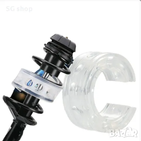 Подложки буфери за пружини от прозрачен уретан 2броя 1кт, снимка 4 - Аксесоари и консумативи - 50091453