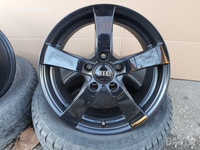 Джанти Audi 5x112x7,5J16ет35, снимка 4 - Гуми и джанти - 39520440