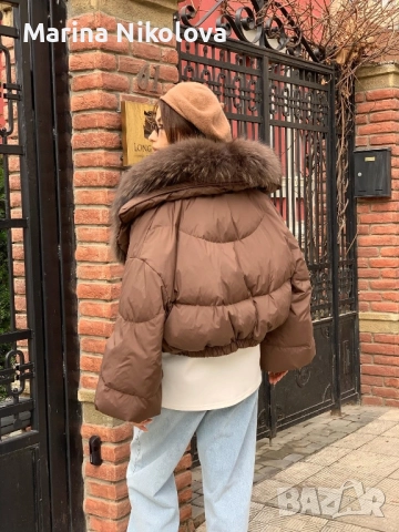 Яке естествен косъм, снимка 5 - Якета - 51964351