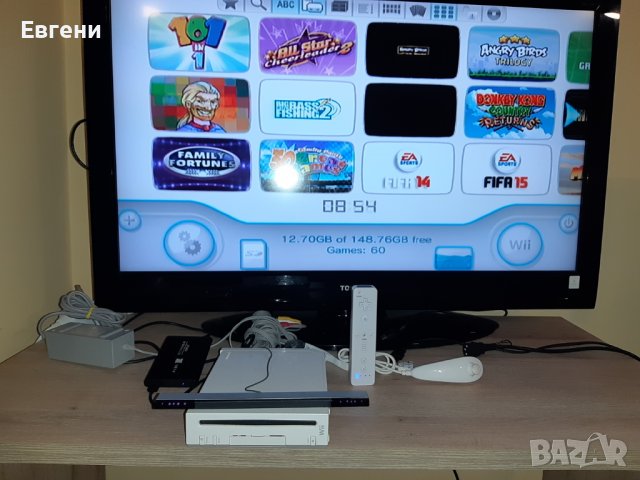 Нинтендо Nintendo Wii комплект цената е за всичко 89 игри на хард диск, снимка 6 - Nintendo конзоли - 38924556