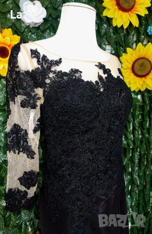 официална бална рокля в бордо или черно, снимка 9 - Рокли - 39852581