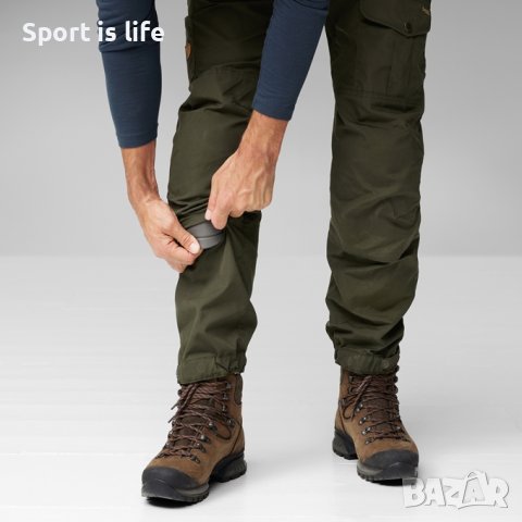  Мъжки панталони Fjallraven Vidda Pro Reg, Черни, 50 размер, снимка 11 - Спортни дрехи, екипи - 42355262