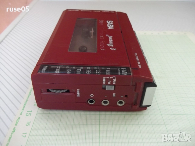 Радио касетофон "SABA - journey 3" работещ, снимка 4 - Радиокасетофони, транзистори - 51597460