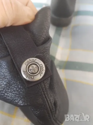 RIEKER 100% оригинални ботуши с подплата от естествена вълна, снимка 2 - Дамски ботуши - 48556617