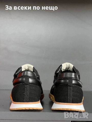 Hermes Дамски Черни Маратонки👟Дамски Спортни Обувки В Черен Цвят Хермес Код E1058, снимка 4 - Маратонки - 52206840