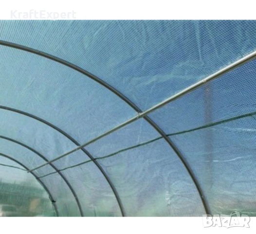 Оранжерия тунелна 400х300х200см 2 врати и 8 прозореца / Парник, снимка 4 - Оранжерии - 50562830