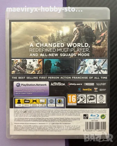 Call of Duty: Ghosts за PS3, снимка 2 - Игри за PlayStation - 55874841
