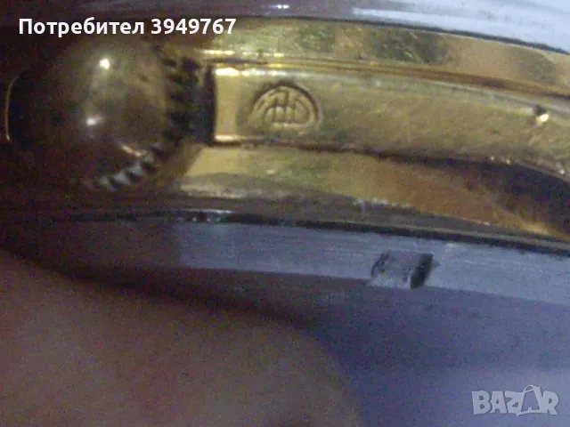 Стар позлатен мъжки часовник., снимка 4 - Мъжки - 47752532