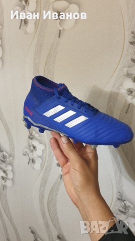 бутонки  Adidas Predator 19.3 FG номер 38 2/3, снимка 9 - Футбол - 42541270