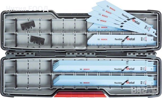 Комплект Bosch Toughbox -20 ножа за метал за саблен трион, снимка 1 - Други инструменти - 40282843