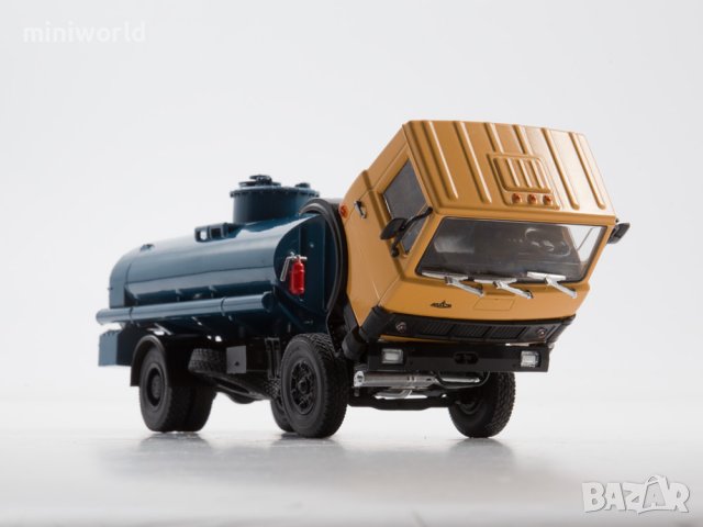 МАЗ 5337 АЦ-9 цистерна - мащаб 1:43 на Авто История моделът е нов в кутия, снимка 4 - Колекции - 42021047