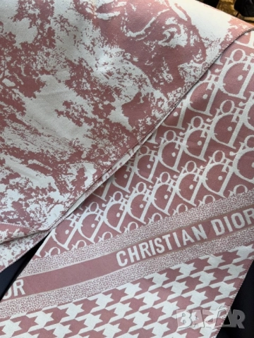 Луксозен шал • Кашмир 65% • Коприна 35% louis vuitton christian dior , снимка 5 - Шалове - 51960573