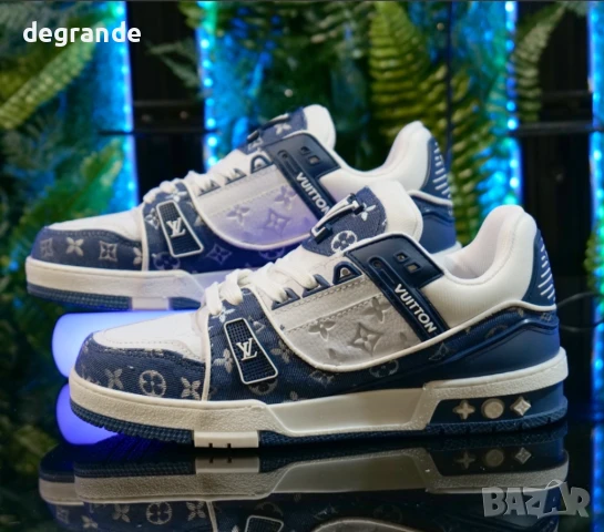 Унисекс модел Louis Vuitton – Бяло и синьо