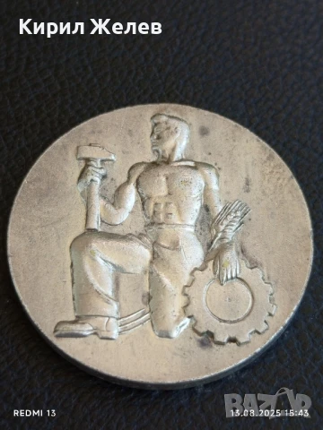 Орден от соца НАРОДЕН ОРДЕН на ТРУДА за КОЛЕКЦИОНЕРИ 17052, снимка 2 - Антикварни и старинни предмети - 51354153