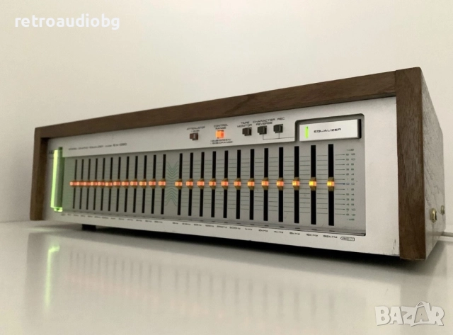 🔉Колекционерски най-висок клас стерео графичен еквалайзер AKAI EA-G90 с дървен кабинет🔉, снимка 5 - Ресийвъри, усилватели, смесителни пултове - 52942630