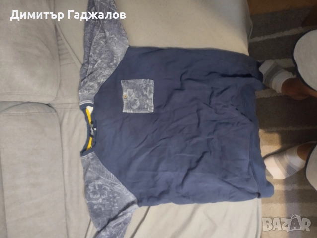 Мъжка блуза с дълъг ръкав 