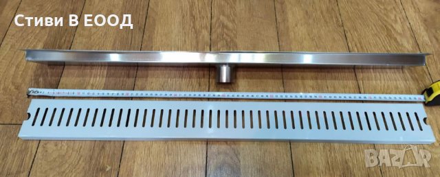 Сифон за баня стомана 80 см. / 10 см. Ново.., снимка 3 - ВИК - 34857289