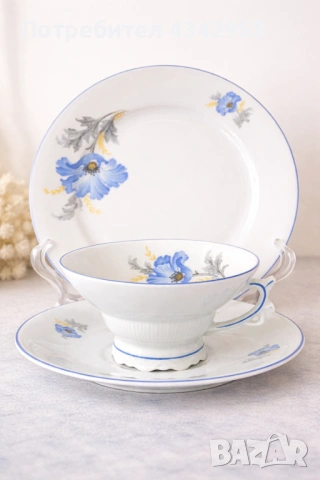 Винтидж порцеланов комплект Plankenhammer Floss Bavaria. (1930-те г.)