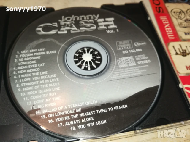JOHNNY CASH CD 1108250744, снимка 5 - CD дискове - 51323040