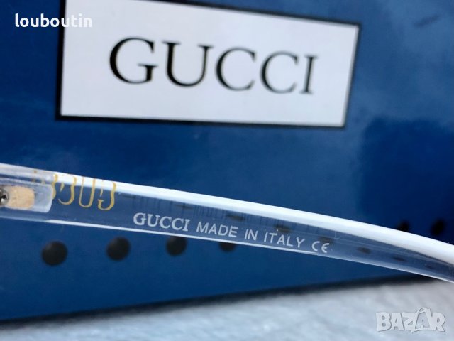 Gucci диоптрични рамки.прозрачни слънчеви,очила за компютър, снимка 10 - Слънчеви и диоптрични очила - 41787707