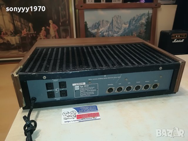 dual stereo ampli-made in germany 0706230711L, снимка 14 - Ресийвъри, усилватели, смесителни пултове - 41015415