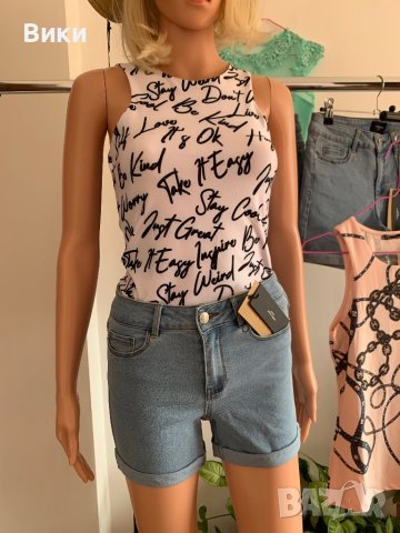 Къси дънкови панталони, снимка 5 - Къси панталони и бермуди - 40822280