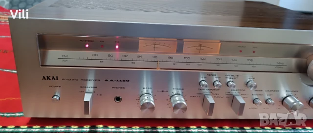 AKAI AA-1150, снимка 7 - Ресийвъри, усилватели, смесителни пултове - 50702082